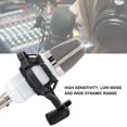 thumbnail image 4 of Micrófono XLR, micrófono con cable de reducción de ruido, para grabación de sonido en vivo, estudio de grabación, computadora de transmisión en vivo LHCER Descripción de la referencia, 4 of 7