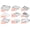 12, variant on 5-Piece Stainless Steel Bakeware Set for Toaster Oven Baking Roasting