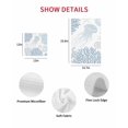 thumbnail image 7 of Light Blue Coastal Kitchen Dish Towels for Drying Dishes Set of 2, Coral Jellyfish Starfish Ocean Nautical Waffle Weave Microfiber Hand Tea Bathroom Towels Quick Dry & Absorbent Towel 12x12, 7 of 7