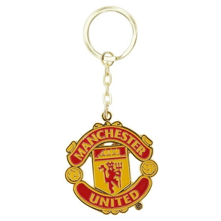 Manchester United Beanie - Manchester United Crest Keyring, This Manchester United Crest Keyring is an official product produced under licence for Manchester United Football.., By Club Licensed