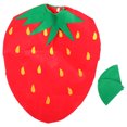 thumbnail image 1 of Disfraz infantil de frutas y verduras, ideal para fiestas infantiles, Halloween, cosplay y Navidad (fresa)., 1 of 6