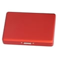 thumbnail image 4 of Oubit Cigarette Case,Fashionable Cigarette Case Brushed Business Card Storage Box Aluminum Alloy Cigarette Case Cutting-Edge Features, 4 of 9