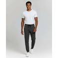 thumbnail image 5 of Real Essentials 3 Pack: Men's Cotton Fleece Jogger Sweatpants - Athletic Pants Bottoms with Pockets (Big & Tall Available), 5 of 7