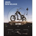 thumbnail image 5 of BIGNIU BG-X PRO Electric Bike for Adults,740W Brushless Motor 52V 27Ah Up to 40 Miles E-Bike Front/Rear Turn Signal Dual Suspension Ebikes UL2849, 5 of 8