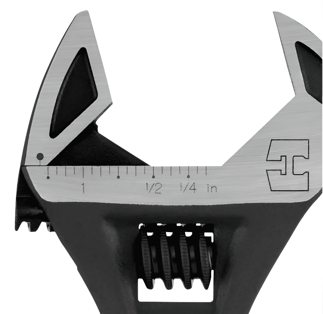 HART 8-inch Pro Adjustable Wrench
