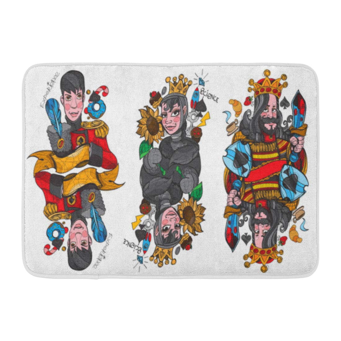 GODPOK Poker Blackjack Figure Characters King Queen and Jack of Spades