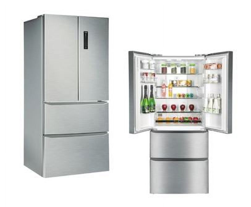 RCA 15 Cu. ft. French Door Refrigerator in Stainless, RFR1504