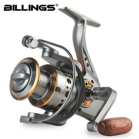 BILLINGS DC 1000~7000 Series 5.2:1 Gear Ratio 26LB Max Drag CNC Metal Spool Spinning Fishing Reel For Freshwater Saltwater
