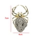 thumbnail image 3 of Decoraciones de aleación de cristal mineral, figuras de animales, estatuas, adornos, artesanías para Araña dorada, 3 of 9