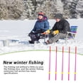 thumbnail image 1 of Caña de pescar en hielo portátil para invierno5 uds.aparejos de caña de pescar con punta superior (14cm) Ndcxsfigh Nuevos Originales, 1 of 7