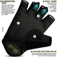 thumbnail image 2 of RDX Gym Weight Lifting Gloves Workout Fitness Bodybuilding Breathable Powerlifting Wrist Support Training Exercise, 2 of 7