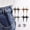 Multicolor-4, variant on Pant Waist Tightener, Detachable Jean Buttons for Loose Jeans, No Sew and No Tools Button Pins for Jeans, Adjustable Jean Buttons Pins, Daisy Flower Instant Pants Button Tightener 4 Sets