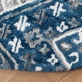 thumbnail image 3 of SAFAVIEH Aspen Christopher Geometric Wool Area Rug, Grey/Ivory, 7' x 7' Round, 3 of 7