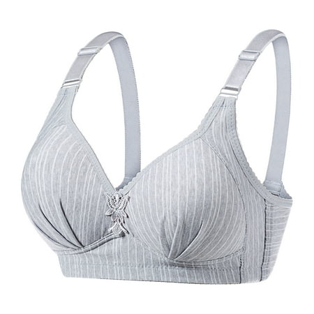 

Levmjia Sports Bras Lingerie For Women Plus Size Clearance Women s Bra Wire Free Underwear OnePiece Bra Everyday Underwear Bras