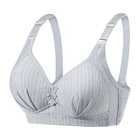 

BELLZELY Sports Bras for Women Clearance Women s Bra Wire Free Underwear OnePiece Bra Everyday Underwear Bras