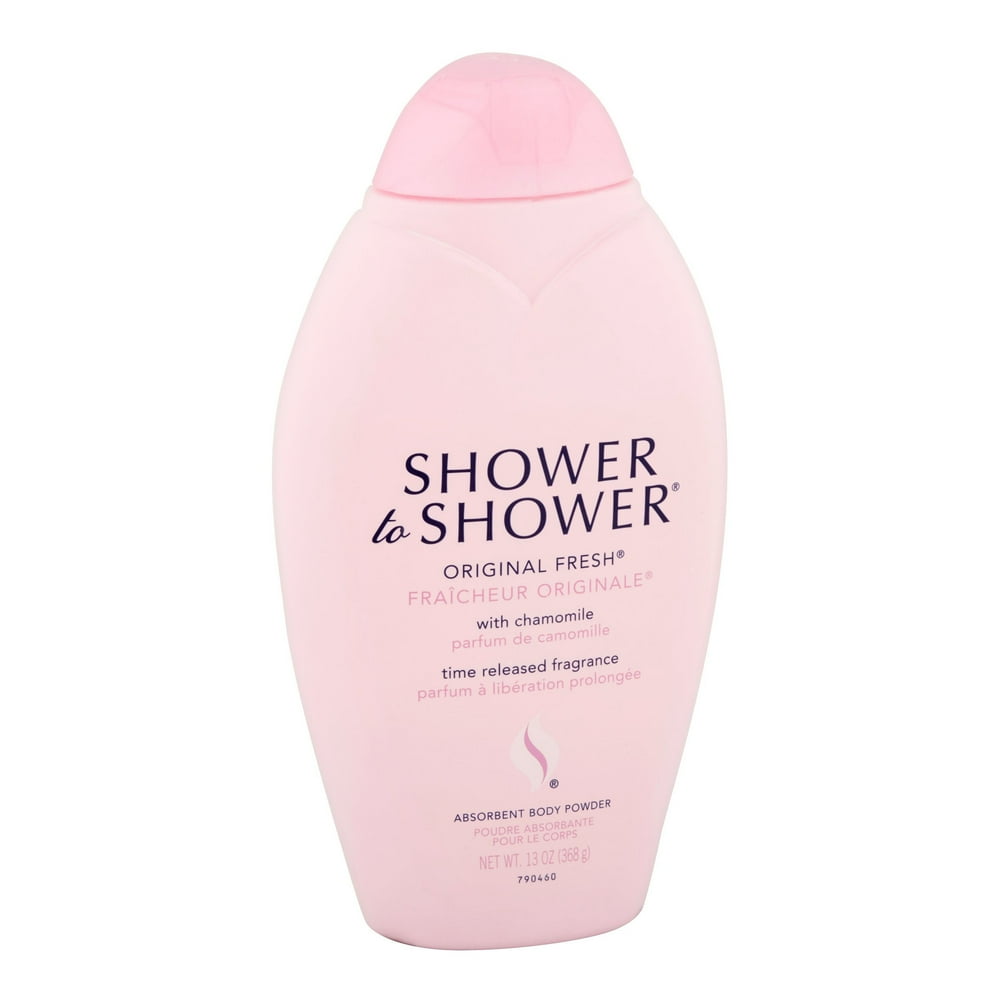 shower to shower absorbent body powder original fresh 13 oz