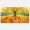 thumbnail image 2 of Beau Arbre Jaune d'Automne - Impression sur Toile Florale, 2 of 3