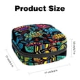 thumbnail image 2 of Turtle Period Purse Storage Bag Scented Sanitary Napkin Disposal Bags Pouch Bag with Zipper, 2 of 6