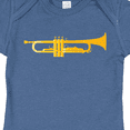thumbnail image 4 of Inktastic Trumpet Gold Brass Music Instrument Boys or Girls Baby Bodysuit, 4 of 5
