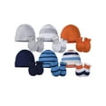 thumbnail image 2 of 12-Piece Baby Boys Dog Cap & Mitten Set, 2 of 7