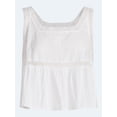thumbnail image 5 of Scoop Women's and Women's Plus Cropped Lace Tank Top, Sizes XS-4X, 5 of 5