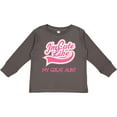 thumbnail image 3 of Inktastic Cute Like My Great Aunt Girls Long Sleeve Toddler T-Shirt, 3 of 5