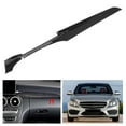thumbnail image 4 of Console Centrale Bord Garniture, Couverture de Tableau de Bord de la Console avant Installation Facile 2PCS pour le Remplacement de Modification de Voiture pour GLC Classe X253 2016+ Style de Fibre de Carbone, 4 of 8