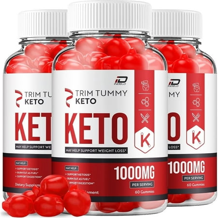 Trim Tummy Keto ACV Gummies Dietary Supplement -Trim Tummy Keto ACV Gummies Reviews, Trim Tummy Keto Gummies for Advanced Weight Management 3 Pack - 180 Gummies