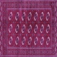 thumbnail image 1 of Ahgly Company Indoor Square Persian Purple Traditional Area Rugs, 4' Square, 1 of 4