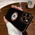 thumbnail image 2 of Luxury Plating Shockproof Case For iPhone 15 14 13 12 11 Pro Max Silicone Cover For Apple 14 15 Plus Coque Phone Accessories, 2 of 5