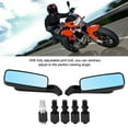 thumbnail image 3 of 1 Par de Espejos Retrovisores Laterales Universales Espejos Retrovisores Modificados Vista Clara Espejos Retrovisores Laterales para Motocicleta Par de Espejos Laterales Piezas de ANGGREK Otros, 3 of 8