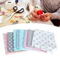 thumbnail image 3 of DIY Cloth,50x50cm 8Pcs Unique Star Printed Cloth Cotton Fabric Convenient Use, 3 of 8
