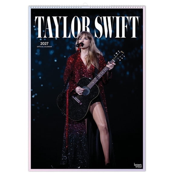 Taylor Swift Official 2027 11.7 X 16.5 Inch (Hanging) Monthly A3 Poster Wall Calendar, (Paperback)