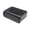 Black, variant on S SERENABLE Litter Box Step Floor Protection Keep Tidy Compact Cat Litter Box Foot Board Black