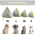 thumbnail image 3 of Cat Cone Collar Soft, Adjustable Cat Recovery Collar, Cat Cones After Surgery, Elizabethan Cat Collar Neck Cone For Cats Kittens, 3 of 5