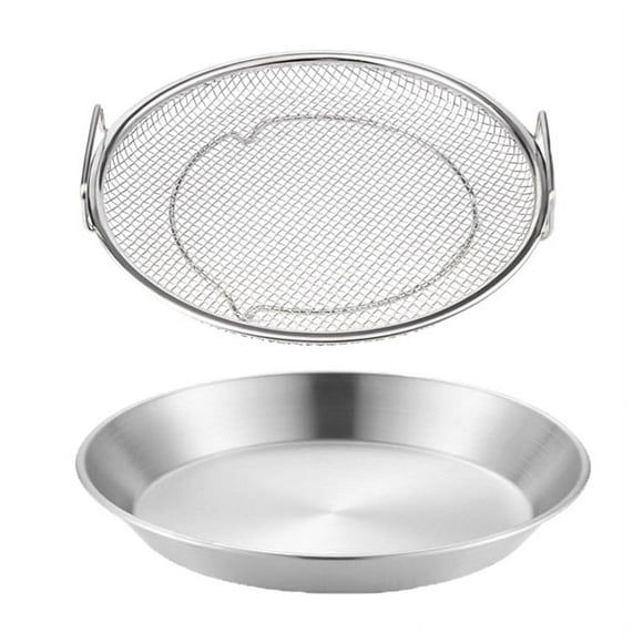 Kitchen Oil Strainer Pan Stainless Steel Frying Oil Strainer Pan Fine Mesh Strainer Basket for Frying BBQ French Fries