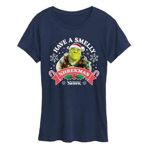 Shrek - Have A Smelly Shrekmas - Women's Short Sleeve Graphic T-Shirt