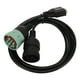 thumbnail image 1 of Cable adaptador de diagnóstico, conector de cable de diagnóstico para camión DB15 a 6P J1708, ultra sensible, 1 of 12