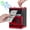 Black+Red, variant on MKLZ ATM Piggy Bank with Digital Electronic Password for Kids,Safe Box for Children's Gift Toy