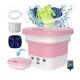 thumbnail image 1 of Mini Lavadora 8L Rosa Plegable Retractil Portatil Barril Ropa Ligera, 1 of 7