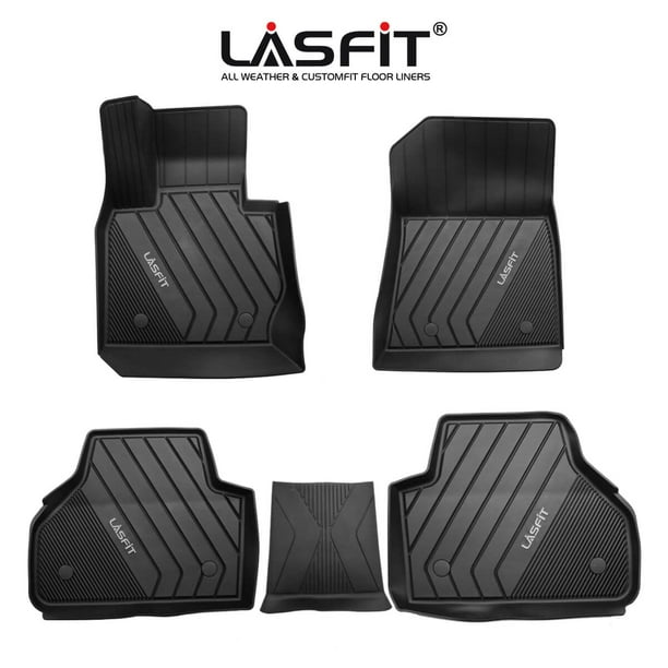 Lasfit Floor Mats for 20112017 BMW X3, 20152018 BMW X4, All Weather
