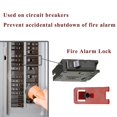 thumbnail image 4 of 10 Sets Fire Alarm Locks, Work to Prevent Accidental Shutdown, Lockout, 4 of 7