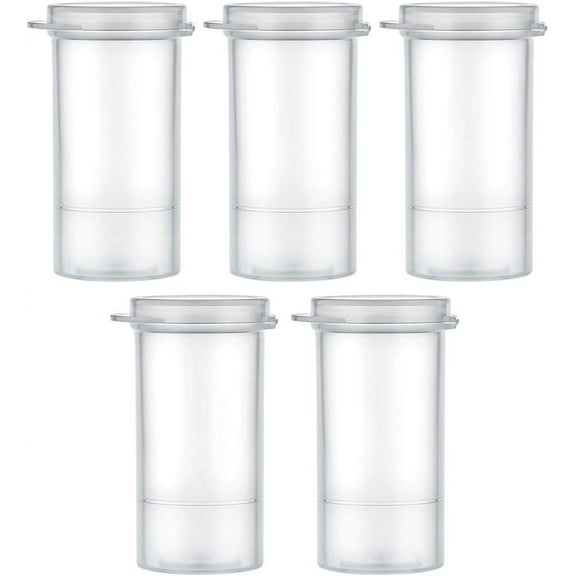 Maymom Water Tight Sample Vials, Bottle, Cup, for Small Parts, Beads; Air Tight; Prescription Bottle, Rx Vial (40mL)