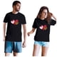 thumbnail image 4 of Pntutb - Blusa informal de manga corta para mujer con estampado del día de San Valentín Pntutb Pntutb-4396, 4 of 7