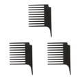 thumbnail image 3 of Peine de Estilista Seitruly para Cabello Tipo 1 Negro, 3 of 6