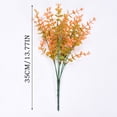 thumbnail image 2 of AMERTEER AOVUWU 6pcs Artificial Silk Flowers 13.5in For Home Kitchen Wedding Table Decoration, 2 of 6