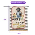 thumbnail image 5 of Welcome Labrador Retriever Back to School Vintage Retro House Flag 28x40in Double Sided Lab Dog Lover Gifts Outdoor Decor - 02012, 5 of 5