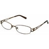 Contour Women's Rx'able Eyeglasses, FM11545 Brown