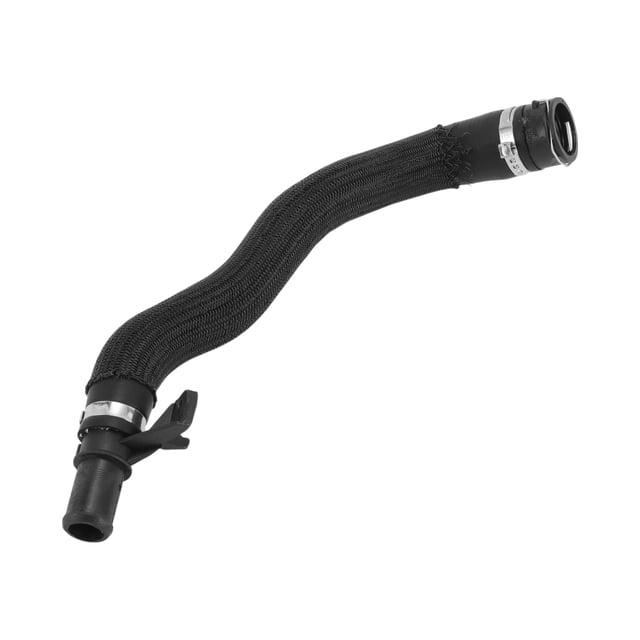 Manguera del radiador de Unique Bargains, manguera de calefacción del radiador, tubo de salida del radiador para Peugeot 508 2015-2017 No. 9807398080, tubo de refrigerante de goma negro 1 Pc