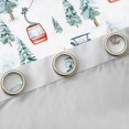 thumbnail image 4 of Feelyou Outdoor Skiing Curtains Pack of 2 (42x84 Each), Winter Tree Curtains Blackout, 4 of 6